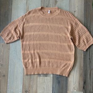 Tan Knit Sweater